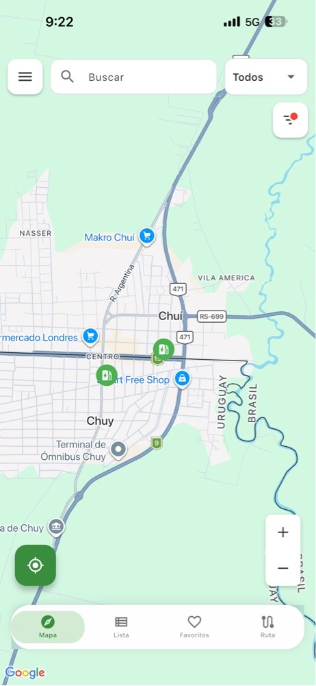 Cargadore de autos electricos en la Zona del Chuy Rocha